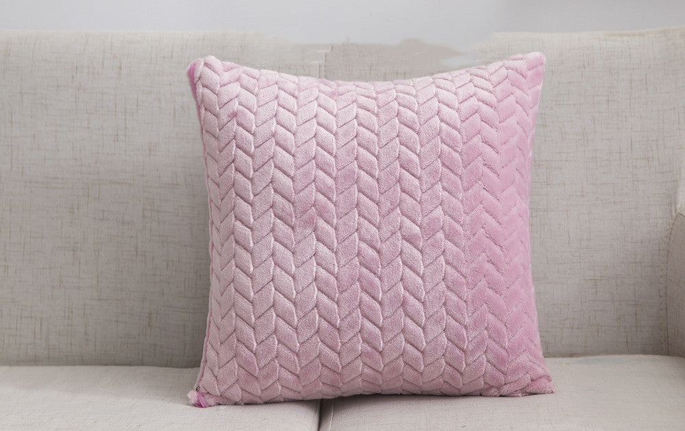 Solid Color Sofa Pillow Cover | Minimalist Home Accent