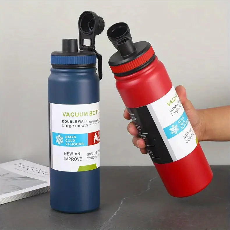 1L Insulated Stainless Steel Water Bottle | Heavy Duty Thermos