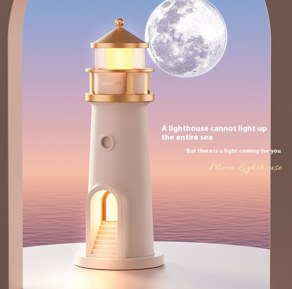 Lighthouse Moonlight Lamp | Ambient Night Light for Home