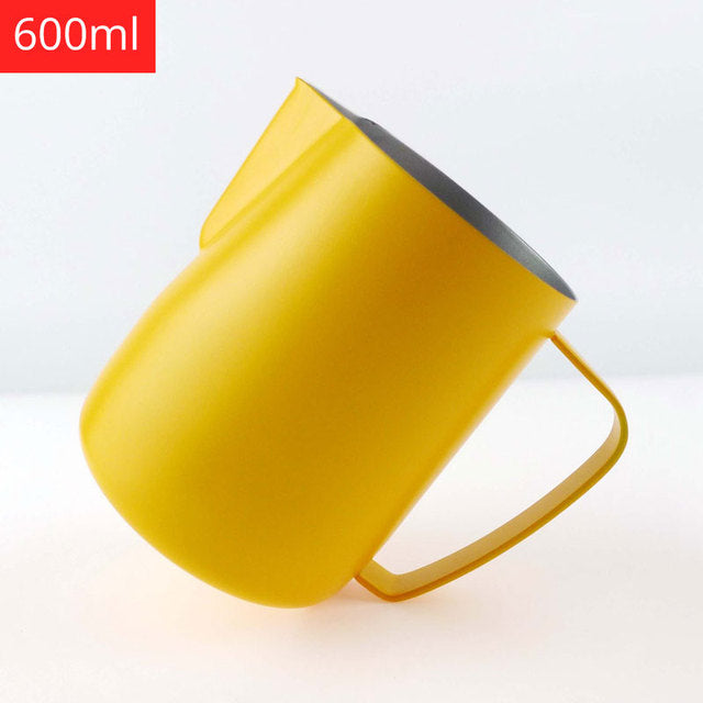Stainless Steel Latte Art Pitcher | Coffee Frothing Jug