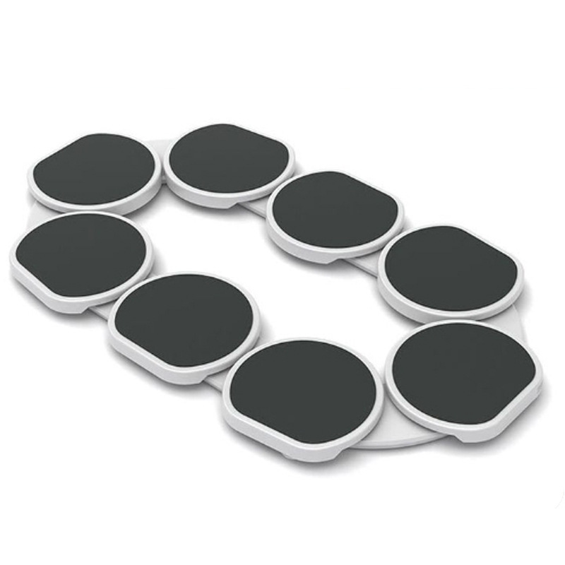 EasyTurn Lazy Susan Dining Rack | 8-Turntable Table Organizer