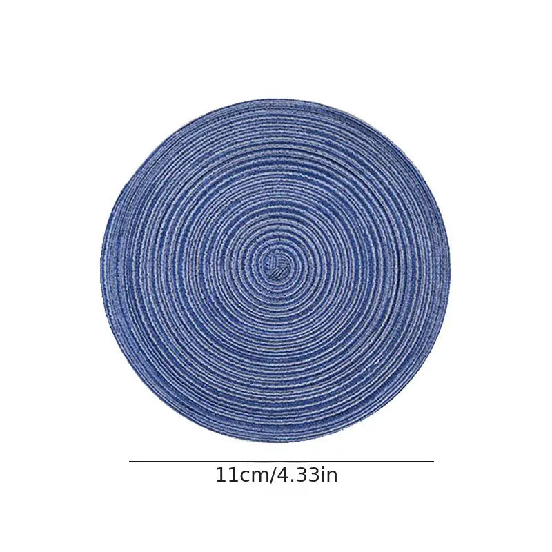 Woven Ramie Coasters & Cotton Placemats | Natural Table Accents