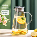 Glass Iced Tea Pitcher Set | Heat-Resistant Beverage Carafe