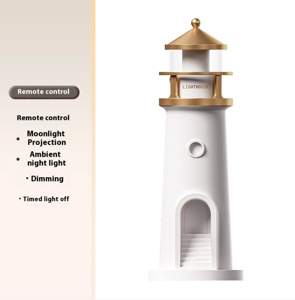 Lighthouse Moonlight Lamp | Ambient Night Light for Home