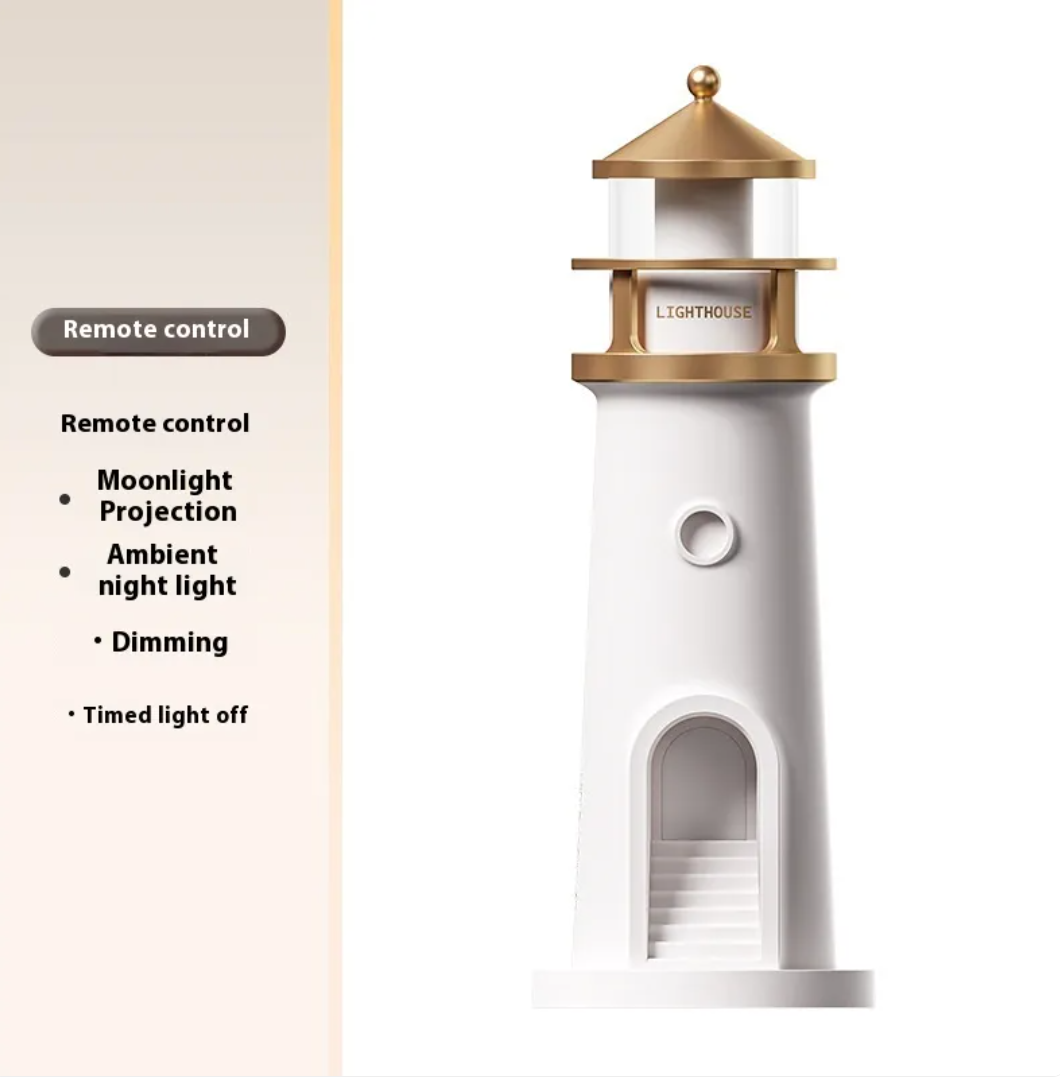 Lighthouse Moonlight Lamp | Ambient Night Light for Home