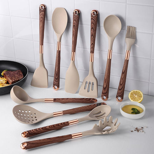 11-Piece Silicone Kitchenware Set | Non-Stick Kitchen Tools
