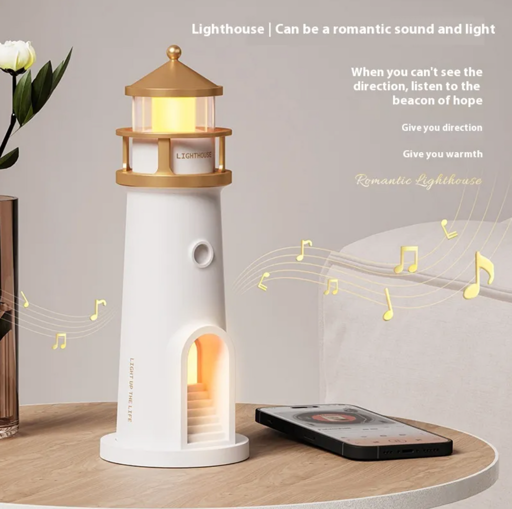 Lighthouse Moonlight Lamp | Ambient Night Light for Home