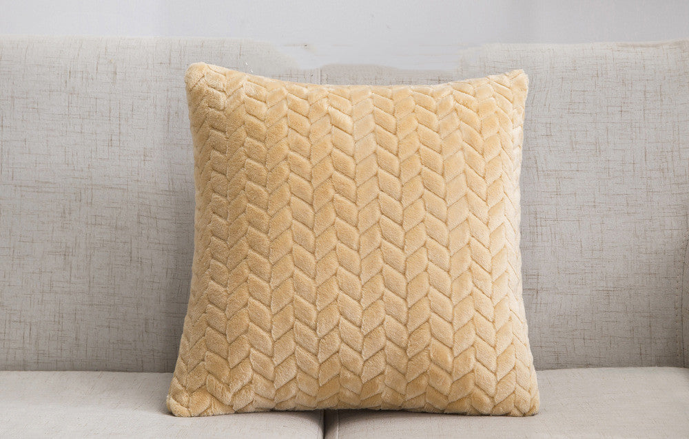 Solid Color Sofa Pillow Cover | Minimalist Home Accent