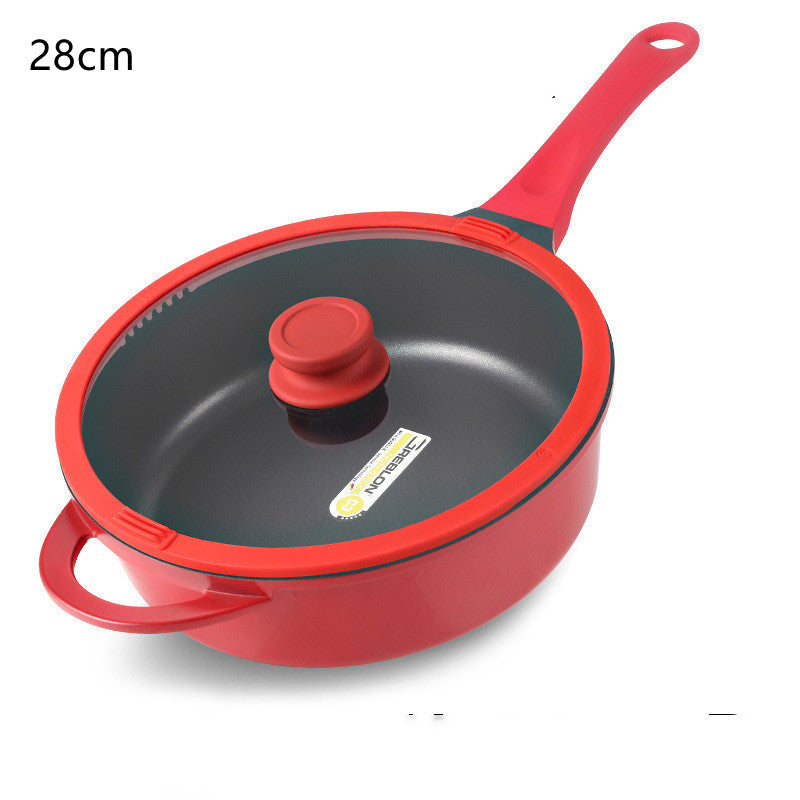Deep Non-Stick Frying Pan | Professional Home Cooking