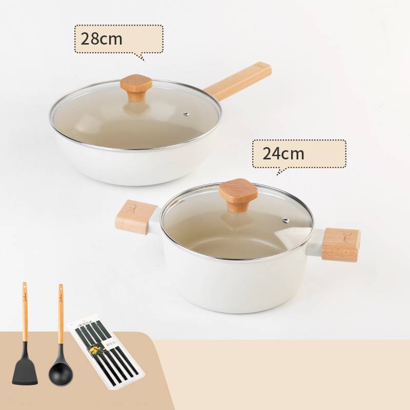 Ceramic Non-Stick Pan | Colorful Kitchen Essential