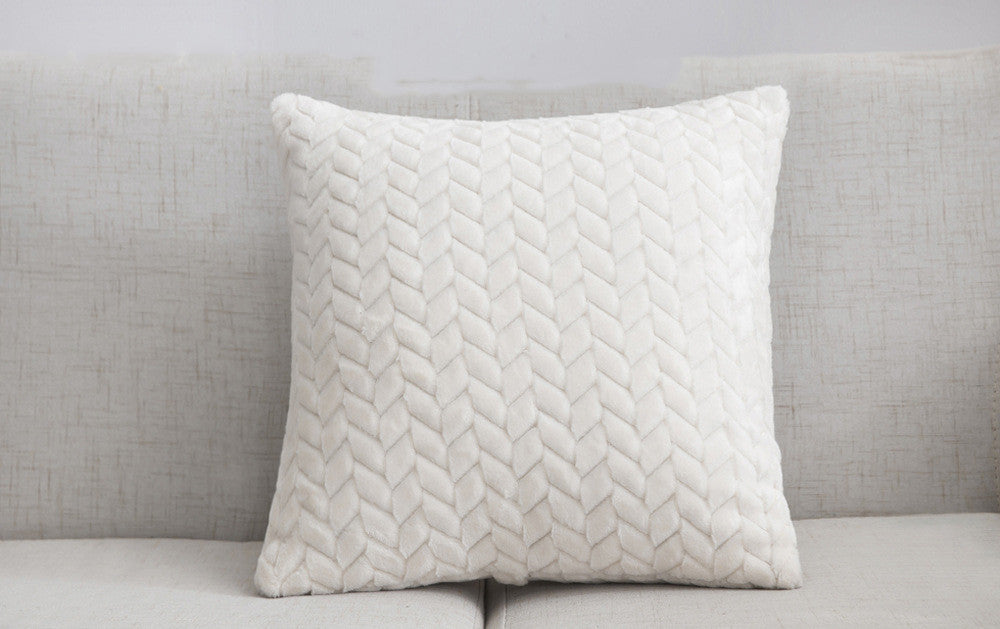 Solid Color Sofa Pillow Cover | Minimalist Home Accent