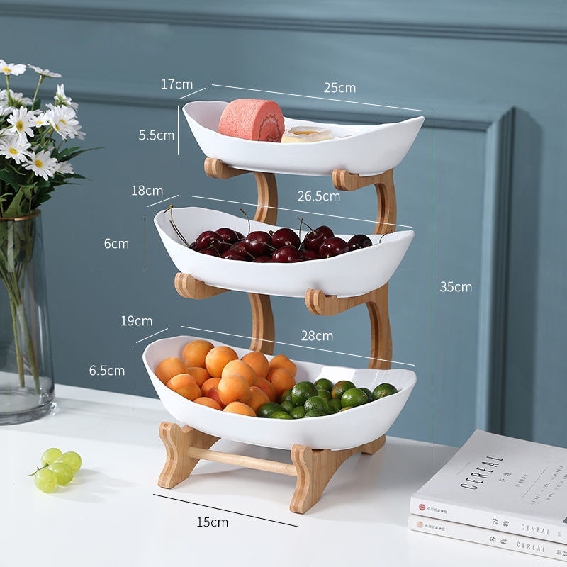 Multi-Layer Fruit Rack | Modern Kitchen Counter Organizer