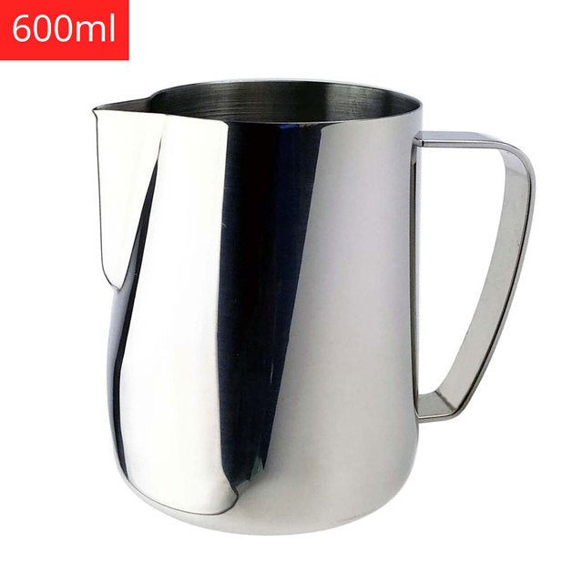 Stainless Steel Latte Art Pitcher | Coffee Frothing Jug