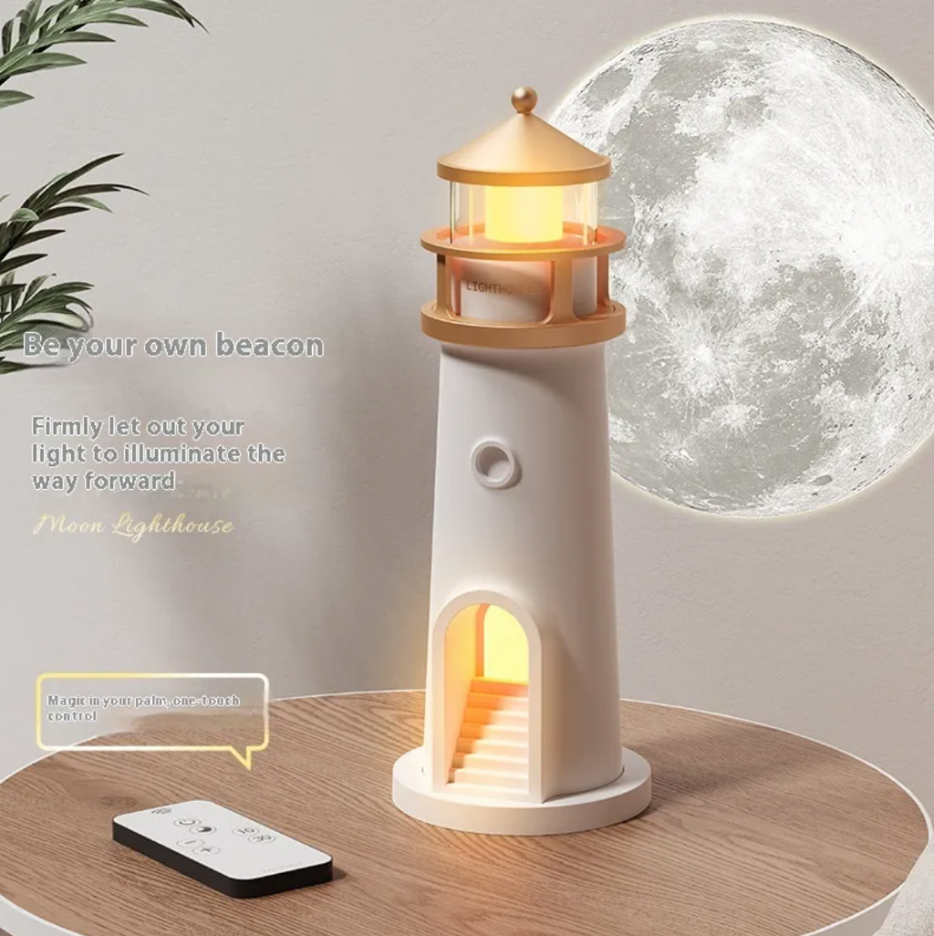 Lighthouse Moonlight Lamp | Ambient Night Light for Home