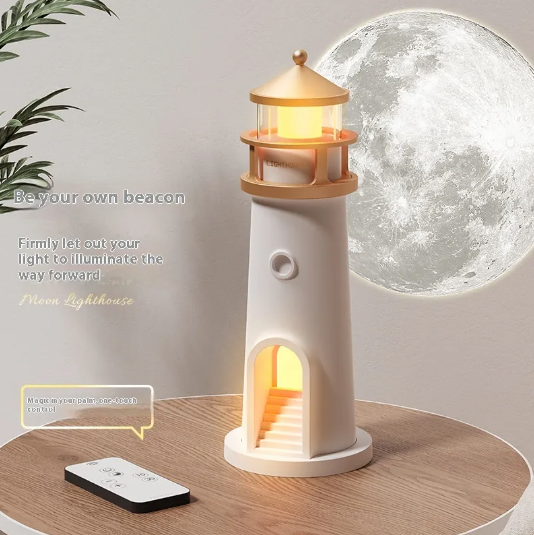Lighthouse Moonlight Lamp | Ambient Night Light for Home
