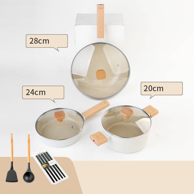 Ceramic Non-Stick Pan | Colorful Kitchen Essential