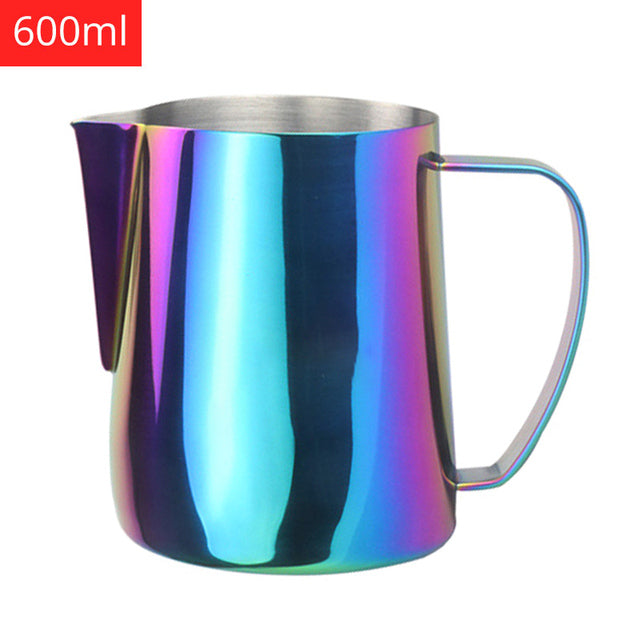 Stainless Steel Latte Art Pitcher | Coffee Frothing Jug