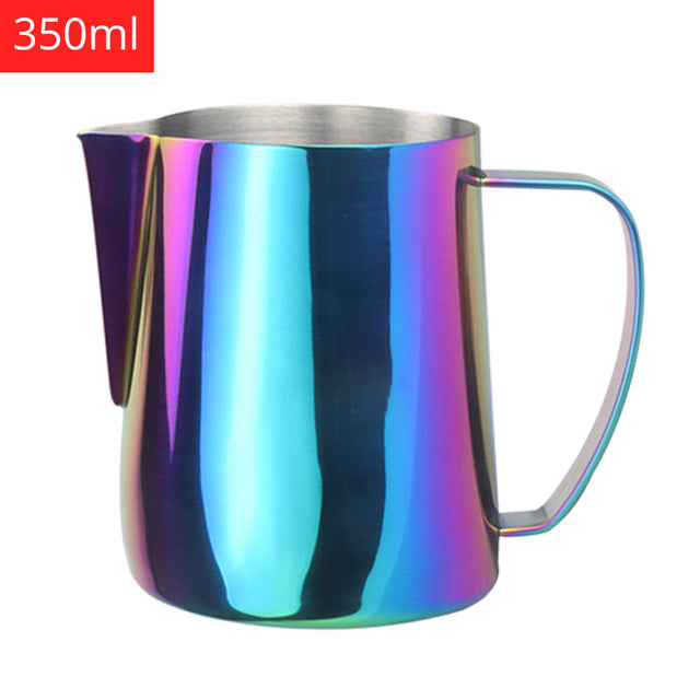 Stainless Steel Latte Art Pitcher | Coffee Frothing Jug