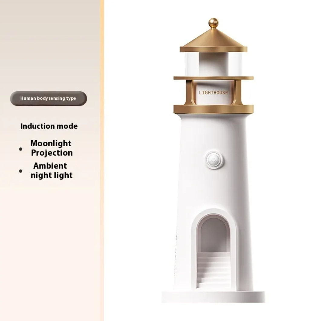 Lighthouse Moonlight Lamp | Ambient Night Light for Home
